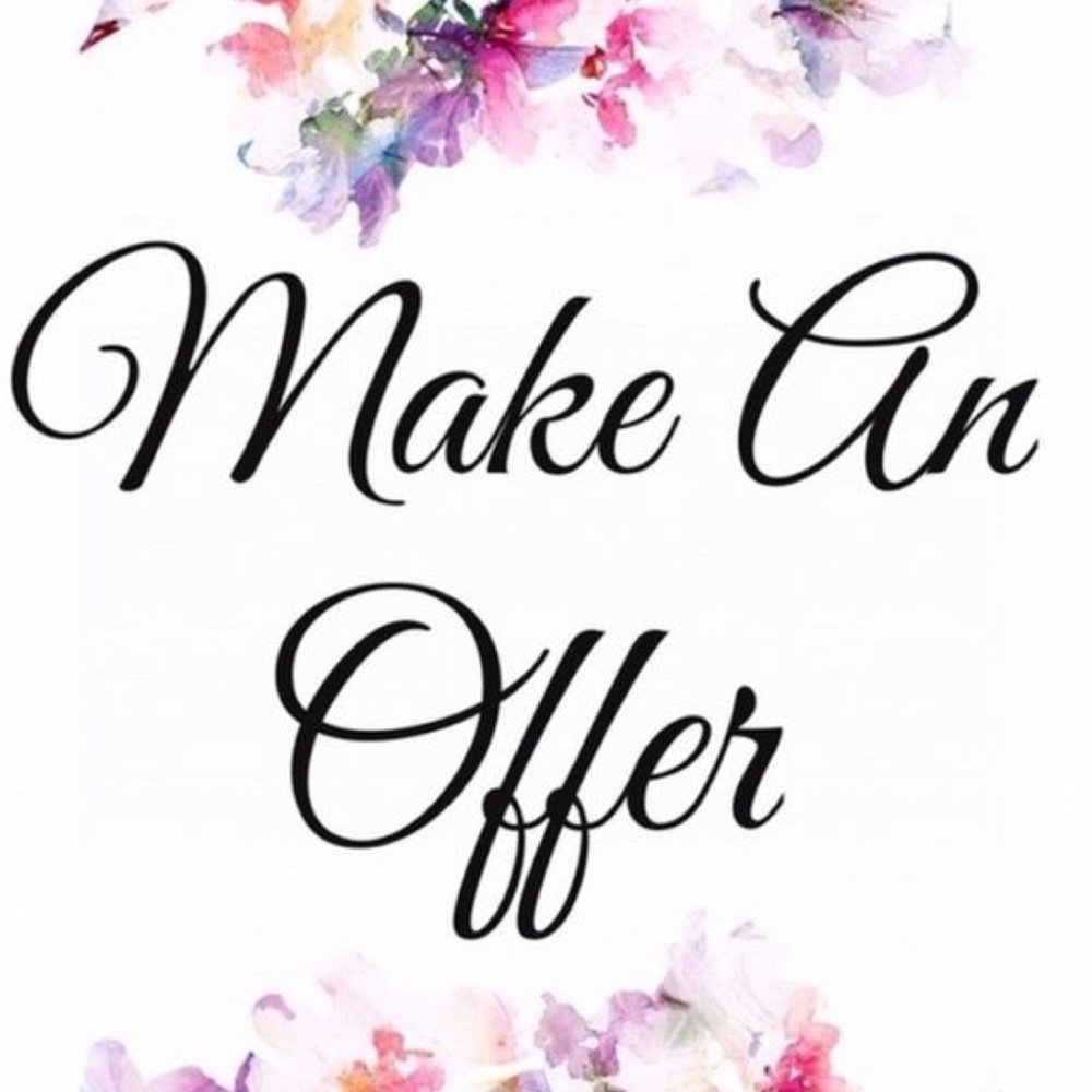 Feel free to make me an offer!